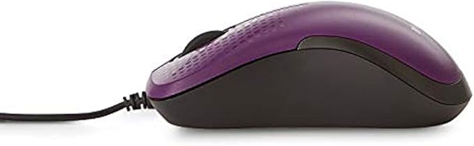 Verbatim Silent Corded Optical Mouse – Purple