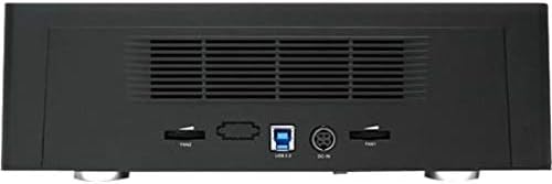StarTech.com 4-Bay USB 3.0 To SATA Hard Drive Docking Station, USB Hard Drive Dock, External 2.5/3.5" SATA III SSD/HDD Docking Station, Hot-Swap Hard Drive Bay, Top-Loading (SDOCK4U33),Black