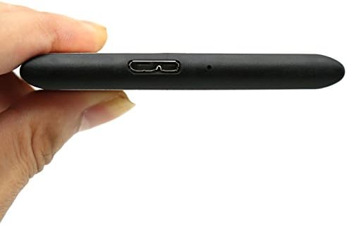 Maxone 500GB Ultra Slim Portable External Hard Drive HDD Compatible with PC, Laptop, Grey
