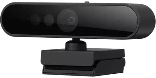 Lenovo Performance FHD 1080p Webcam USB-C,Log-on with Windows Hello, Dual Microphones, 95 Degree Lens and 4X Digital Zoom, Sliding Privacy Shutter, Black