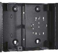 Gruber Fiber Enclosure, WM, 10.8"x12"x4", 2 Door, 4 Panel, BLK