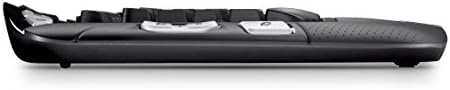 Logitech MK550 Wireless Wave Keyboard and Laser Mouse Combo w/ 128-BIT AES Encryption 2.4GHZ USB