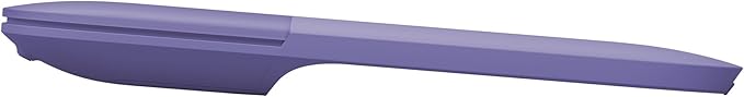 Microsoft Surface Arc Bluetooth Mouse, Ultra-Slim and Lightweight, Snaps Flat for Portability, Full Scroll Plane, Compatible with Windows 11, Battery Included – Violet