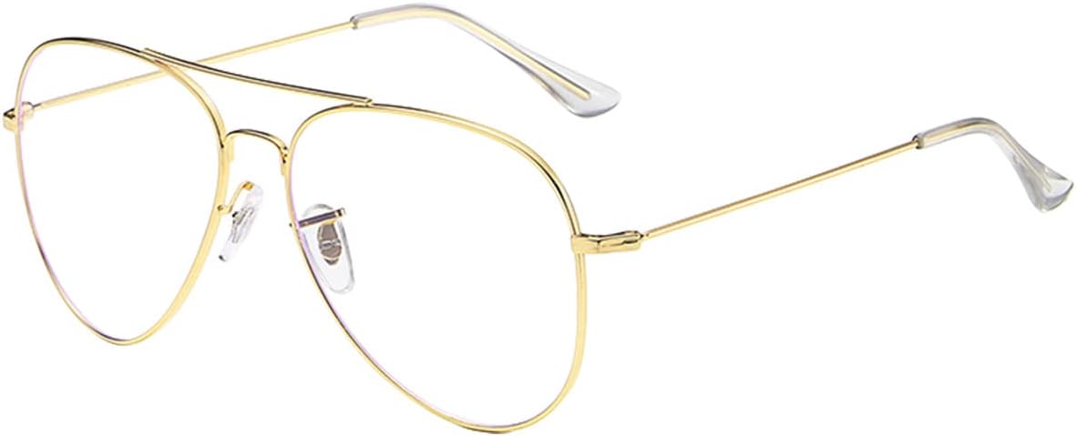 Dollger Blue Light Blocking Glasses women Anti Glare UV Filter Computer Gaming Glasses Retro matal square Eyeglasses Frame