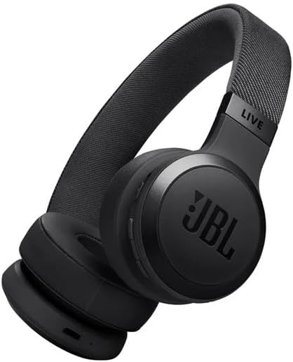 JBL Live 675NC Wireless True Adaptive Noise-Cancelling On-Ear Headphones (Renewed)