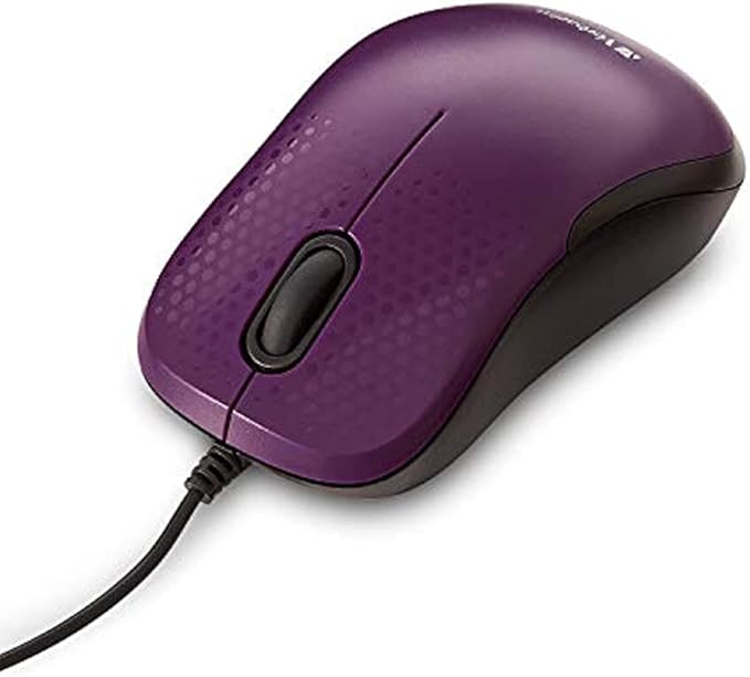 Verbatim Silent Corded Optical Mouse – Purple