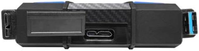 ADATA HD710 Pro - 2 TB External Hard Drive - Shockproof, Waterproof & Dustproof - Durable Storage - For Gamers, Students & Professionals - Mac, PC & Linux Compatible - Blue - AHD710P-2TU31-CBL