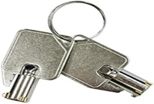 QNAP Hard Drive Tray Key - KEY-HDDTRAY-01 - Aluminum - Tower - Silver