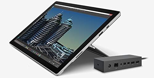 Microsoft Surface Dock for Surface Pro 3, Surface Pro 4, and Surface Book with 4 USB Ports and Ethernet and USB 3.0 Hardware Interface (Black)