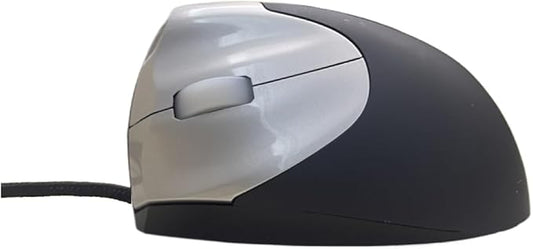 Wired Left Handed Ergonomic Mouse, Reduce Wrist Strain Handshake Optical Vertical Mouse, Compatible with Laptop, Desktop, Windows, Mac