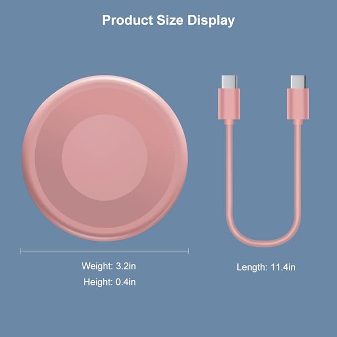 USB-C Travel Adapter Kit with Storage Box and SIM Card Holder, Lightning to C and Micro-USB to C Female, Short Cable, Fast Charge for iPhone and Android