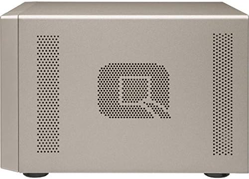 QNAP Turbo NAS TVS-673e NAS Storage with AMD RX-421BD, 8GB DDR4, 512GB SSD for Ultra Fast Storage, 6TB HDD, Radeon R7 Graphics, RAID, QTS 4.3 Operating System