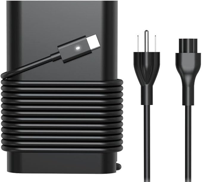 New 65W USB C Replacement for Dell Laptop Charger Latitude 5520 5420 5540 7420 chromebook 3100 Cord Type c Dell AC Adapter Power Cord Computer Charger