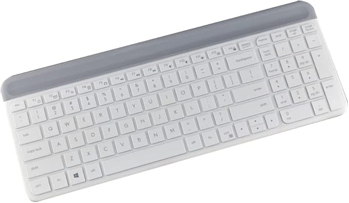 Silicone Keyboard Skin Cover Protector Compatible for Logitech MK470 & Logitech K585 K580 Wireless Keyboard