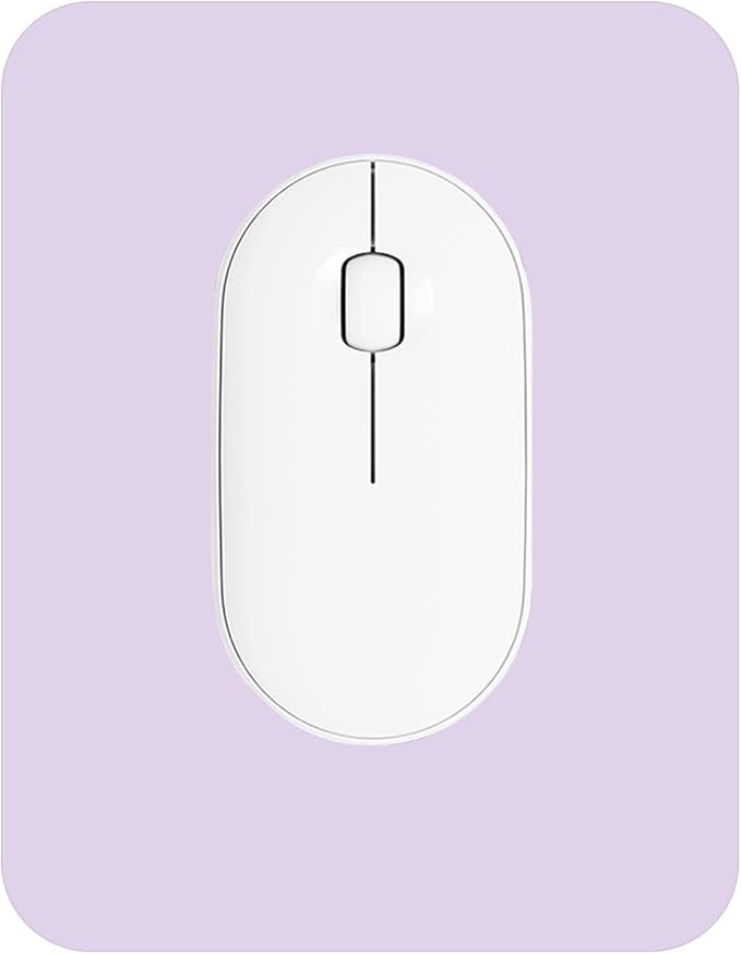 Small Mouse Pad 6 x 8 Inch, Horizontal and Vertical Flexible use. Great for Traveling, Wireless laptops, Keyboard Trays, Offices, etc. (Purple)