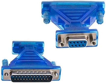 axGear New USB 2.0 to RS232 COM Port 9 Pin Serial DB25 DB9 Adapter Cable Converter
