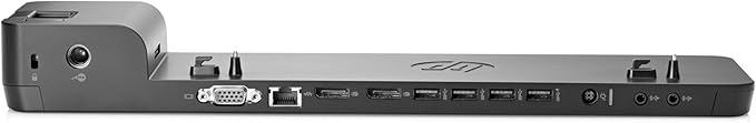 HP UltraSlim Docking Station D9Y32AA#ABA With 65W AC Adapter (Renewed)