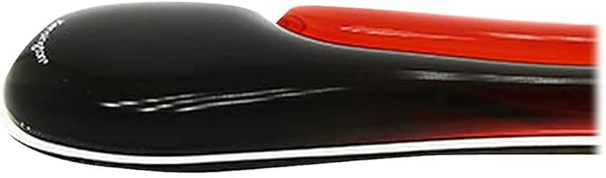 Kensington Keyboard Wrist Rest - Ergonomic Duo Gel Wrist Rest, Compatible with Full Length/Gaming Keyboards for Comfort When at Computer, Laptop, Office, PC, Home - Red/Black (62398)