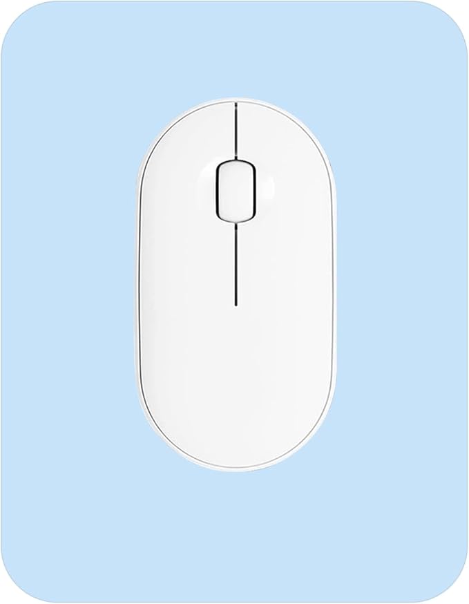 Small Mouse Pad 6 x 8 Inch, Horizontal and Vertical Flexible use. Great for Traveling, Wireless laptops, Keyboard Trays, Offices, etc. (Blue)