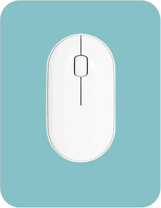 Small Mouse Pad 6 x 8 Inch, Horizontal and Vertical Flexible use. Great for Traveling, Wireless laptops, Keyboard Trays, Offices, etc. (Dark Green)