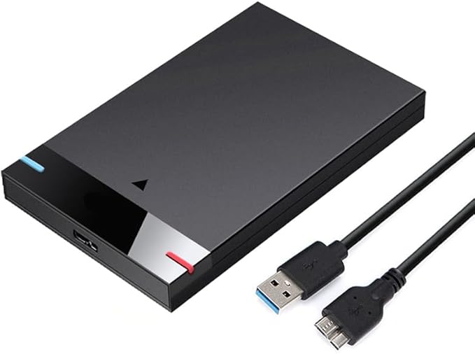2.5'' 320GB Ultra Slim Portable External Hard Drive USB3.0 HDD Storage for PC, Desktop, Laptop, MacBook, Chromebook, Xbox One