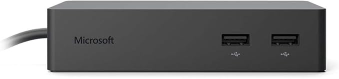 Microsoft 1661 Docking Station - Tablet, Surface Pro 3, Surface Pro 4 Surface Book, Black W/90W power adapter(Renewed)