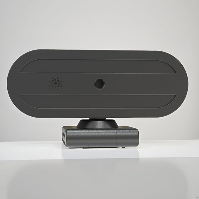 W4 2K Autofocus Webcam with Dual Mics & LED Light, 1080P 60fps/2K 50fps, USB Streaming Camera for PC, Laptop, Switch 2, Desktop - Plug and Play