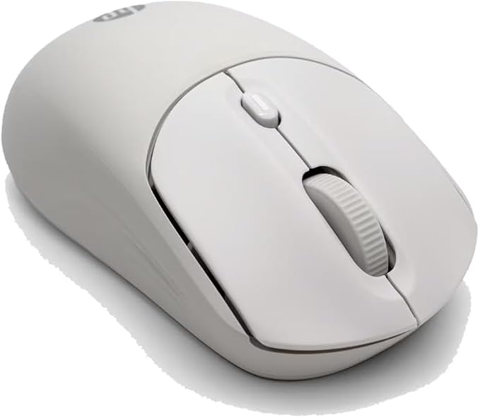 HP 400 Quiet Wireless Mouse, Dual Bluetooth & 2.4GHz, Soft Silicone, Quiet Clicks, Microsoft Wheel, 24-Month Battery, 6000 DPI, Ambidextrous, Eco-Friendly Design, Multi-OS, Maple