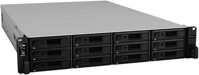 Synology RackStation, 12-Bay NAS Quad core, 2.1GHz CPU, RS3617XS (Quad core, 2.1GHz CPU, 4GB DDR4, exp. up to 64GB)