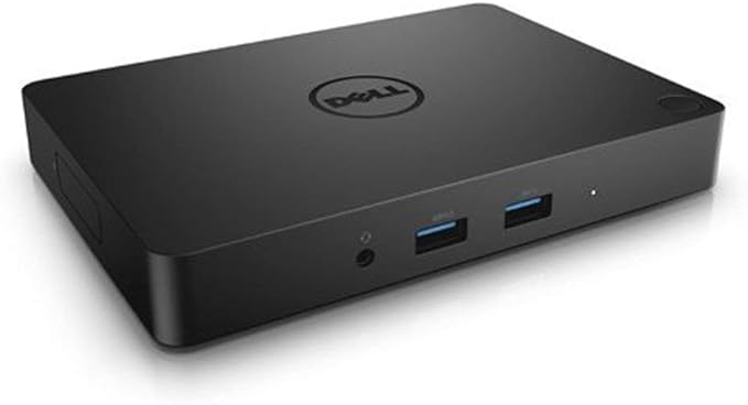 DELL WD15 Monitor Dock 4K with 130W Adapter, USB-C, (450-AFGM, 6GFRT) (Renewed)']