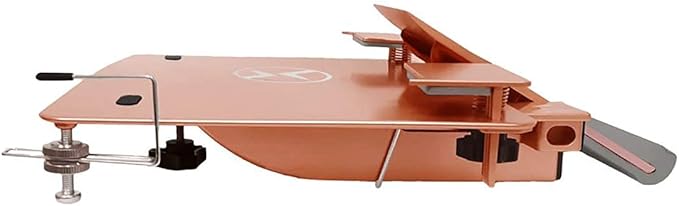 XTOP - Advanced Portable Desk for Laptop Computers, Gravity Defying Mobile Desk for Laptops - for use While Standing, Walking Around, Sitting, Reclining or Lying in Bed (Rose Gold)