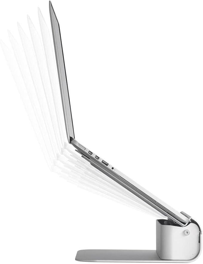 Rain Design iLevel2 Adjustable Height Laptop Stand (Patented) (Silver)
