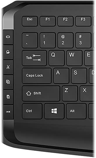 HP Pavilion Wired Keyboard and Mouse 200 (Black) - USB-A Plug-and-Play - Full-Sized Keyboard with Numeric Keypad, Enhanced F1-F12 Keys, & 12 Hotkeys - 1600 DPI Mouse - Windows Compatible (9DF28AA#ABL)