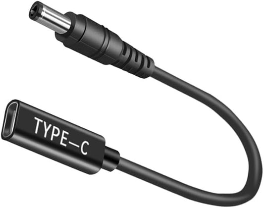 USB C Cable - Male to DC Female 12V 19V 20V Adapter for Solar Panel, Motorhome, Portable Power Station, RVs, Solar Generator