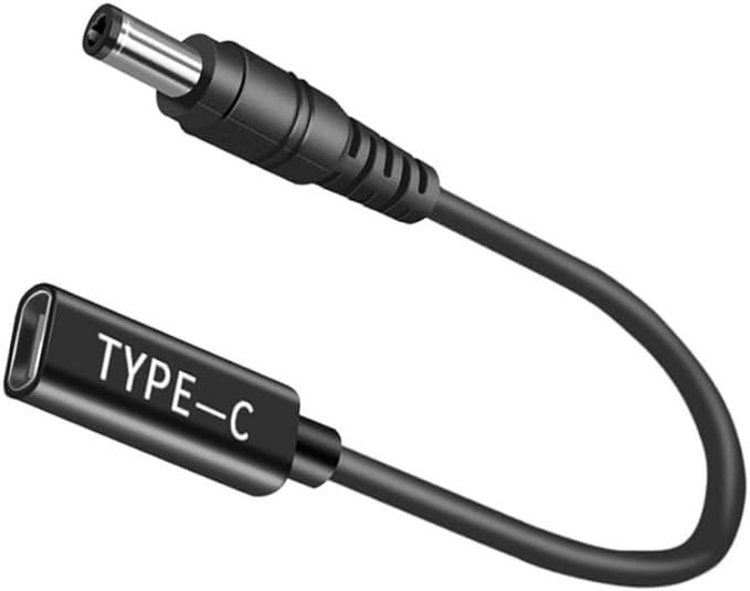 USB-C PD to 12v DC 5.5x2.1mm Adapter - 5A Cable, Male to DC Female 12V 19V 20V, USB C to 5.5x2.1mm Adapter for Solar Panel, Motorhome, Portable Power Station, RVs, Solar Generator