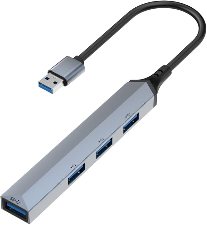 USB3.0 to 4 Ports USB3.0 Hub Docking Station 4 in 1 Computer Host Laptop USB3.0 External 4 Way USB Keyboard Mouse USB Disk Cable Splitter Adapter Converter