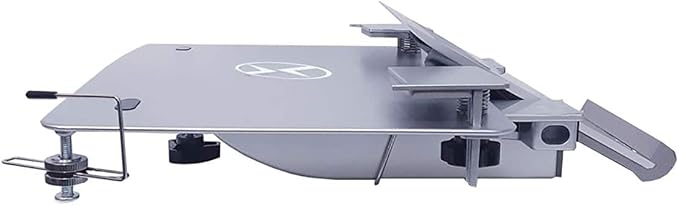 XTOP - Advanced Portable Desk for Laptop Computers, Gravity Defying Mobile Desk for Laptops - for use While Standing, Walking Around, Sitting, Reclining or Lying in Bed (Silver)