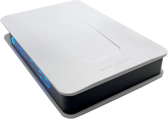 Avolusion PRO-T5 3TB USB 3.0 External Hard Drive for Windows OS Desktop PC/Laptop (White) - 2 Year Warranty (Renewed)