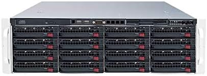 Digital WATCHDOG DW-BJER3U120T Blackjack® E-Rack 3U 16-Bay Chassis 128-Channel 2.1MP 600Mbps RAID 5 Intel® i7® Processor NVR (120TB HDD Included)
