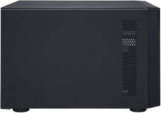 QNAP TVS-872N Multi-Gigabit NAS Storage with iSCSI IP SAN Support, Intel Quad Core 3.1GHz CPU, 16GB DDR4 RAM, 32TB HDD, RAID, Intel Graphics