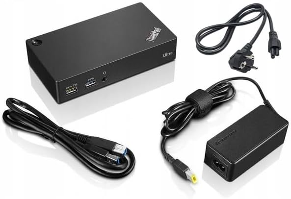 Lenovo Thinkpad Ultra Dock 40A80045US USB 3.0, USB 2.0, HDMI, Display Port