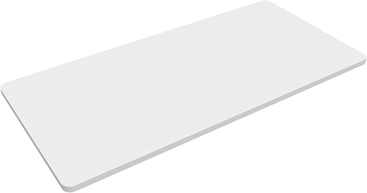 FLEXISPOT Whole Piece 40"x24" Desktop 1" Thickness Height Adjustable Desk Rectangular Tabletop White Board (42INCH White Top)