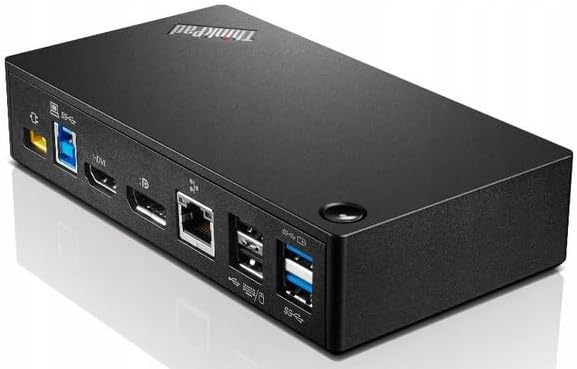 Lenovo Thinkpad Ultra Dock 40A80045US USB 3.0, USB 2.0, HDMI, Display Port