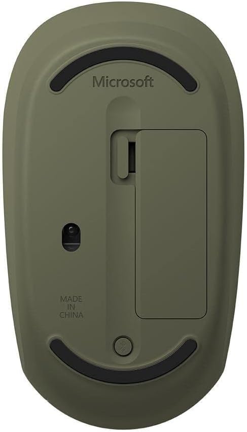 Microsoft Bluetooth Mouse - Forest Camo. Compact, Comfortable Design, Right/Left Hand Use, 3-Buttons, Wireless Bluetooth Mouse for PC/Laptop/Desktop, Works with for Mac/Windows Computers