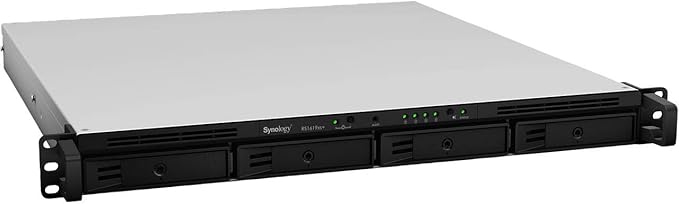 Synology NAS Rackstation (Diskless) (RS1619xs+), 4-bay; 8GB DDR4