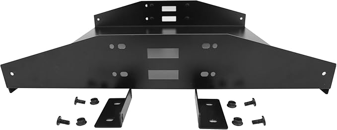 2 Post 42U Open Frame Server Rack 2-Post Server Rack Network Rack,Comes with 2 Center Trays,for 19 Inch Equipment, Networking Data & IT Devices,1300lbs Weight Capacity Rack(2P-LD-42)