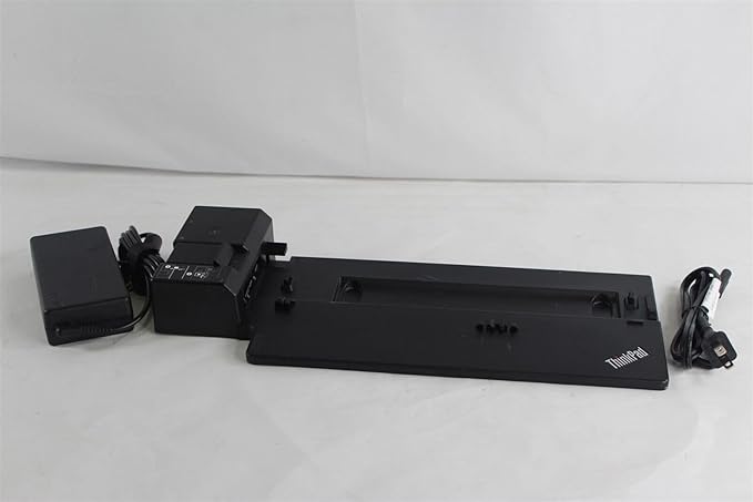 Lenovo USA ThinkPad Ultra Docking Station (P/N; 40AJ0135US ) For P52s, L580, L480, T580, P580p, T480s, T480, X1 Carbon Gen 6, X280 (Renewed)