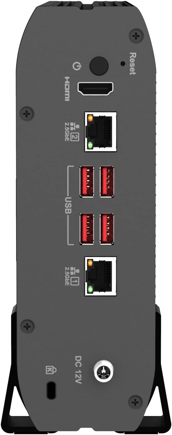 QNAP TS-410E4-Bay Intel Quad-core CPU Fanless & Silent SSD NAS with 2.5GbE & 8GB RAM