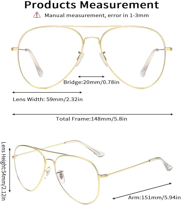 Dollger Blue Light Blocking Glasses women Anti Glare UV Filter Computer Gaming Glasses Retro matal square Eyeglasses Frame