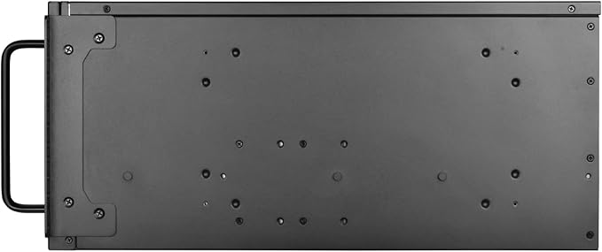 Silverstone Technology RM51 5U Rackmount Server Chassis with Dual 180mm Fans and Enhanced Liquid Cooling Capability, SST-RM51